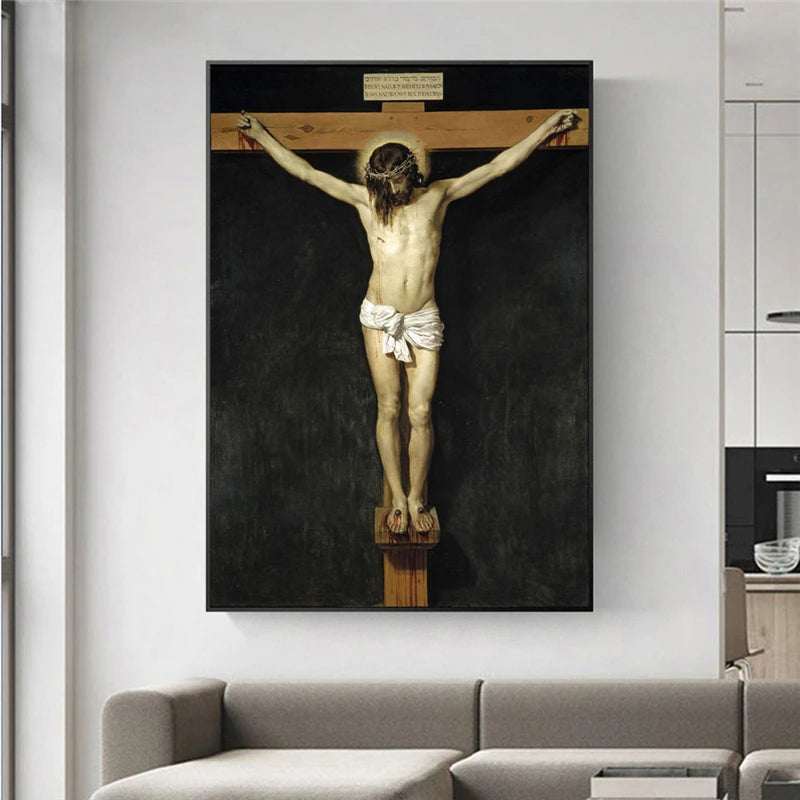 Christ Crucified: Canvas Art Collection