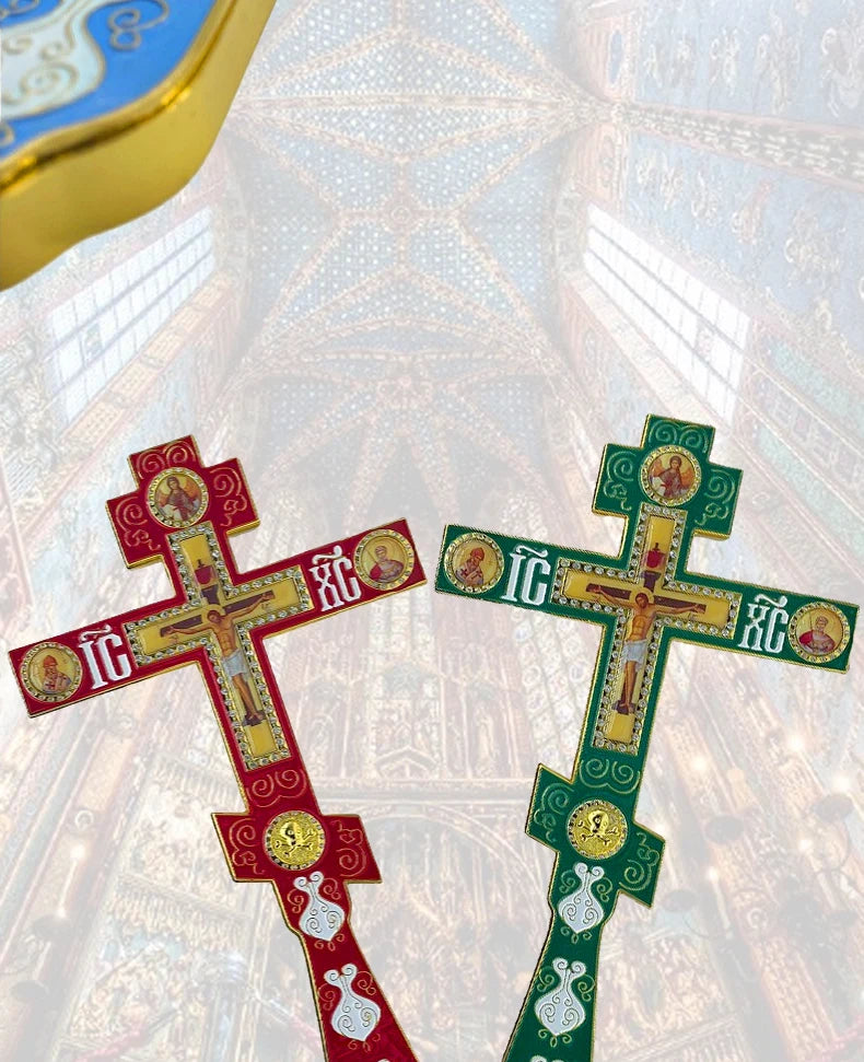 Holy Cross Jesus Crucifix Orthodox Cross Church Decoration Christian Decor Russian Orthodox Church Supplies крестик православный