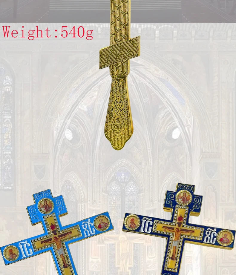 Holy Cross Jesus Crucifix Orthodox Cross Church Decoration Christian Decor Russian Orthodox Church Supplies крестик православный