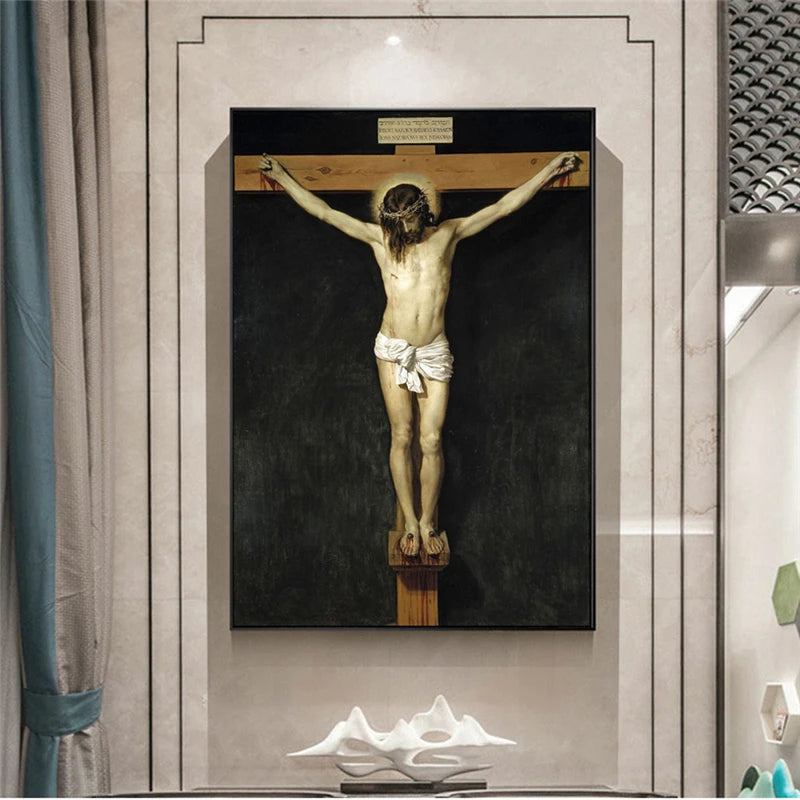 Christ Crucified: Canvas Art Collection