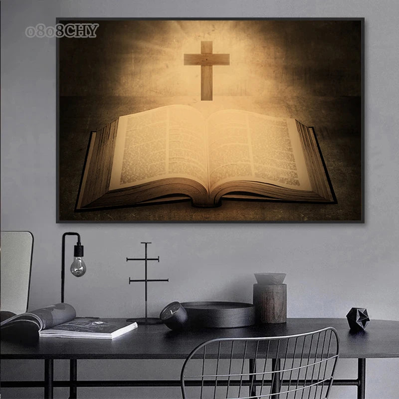 Heavenly Icons: Christ’s Journey Canvas Collection