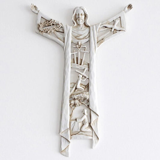 The Sacred Silver Crucifix of Salvation