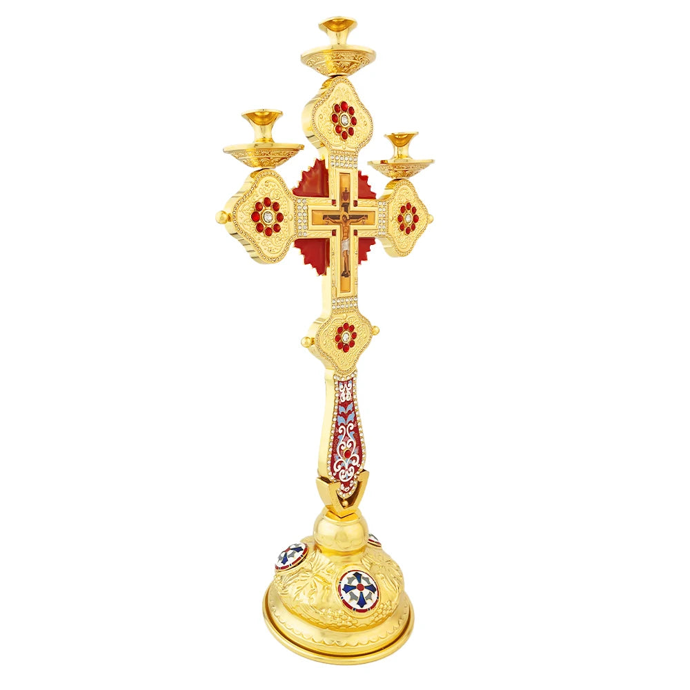 Orthodox Greek Cross Blessing Cross Articulos Religiosos Catolicos Church Decoration Cruz Pectoral