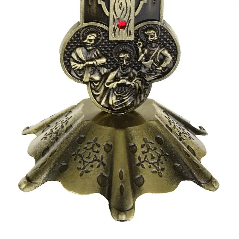 The Sacred Brass Cross of Divine Grace