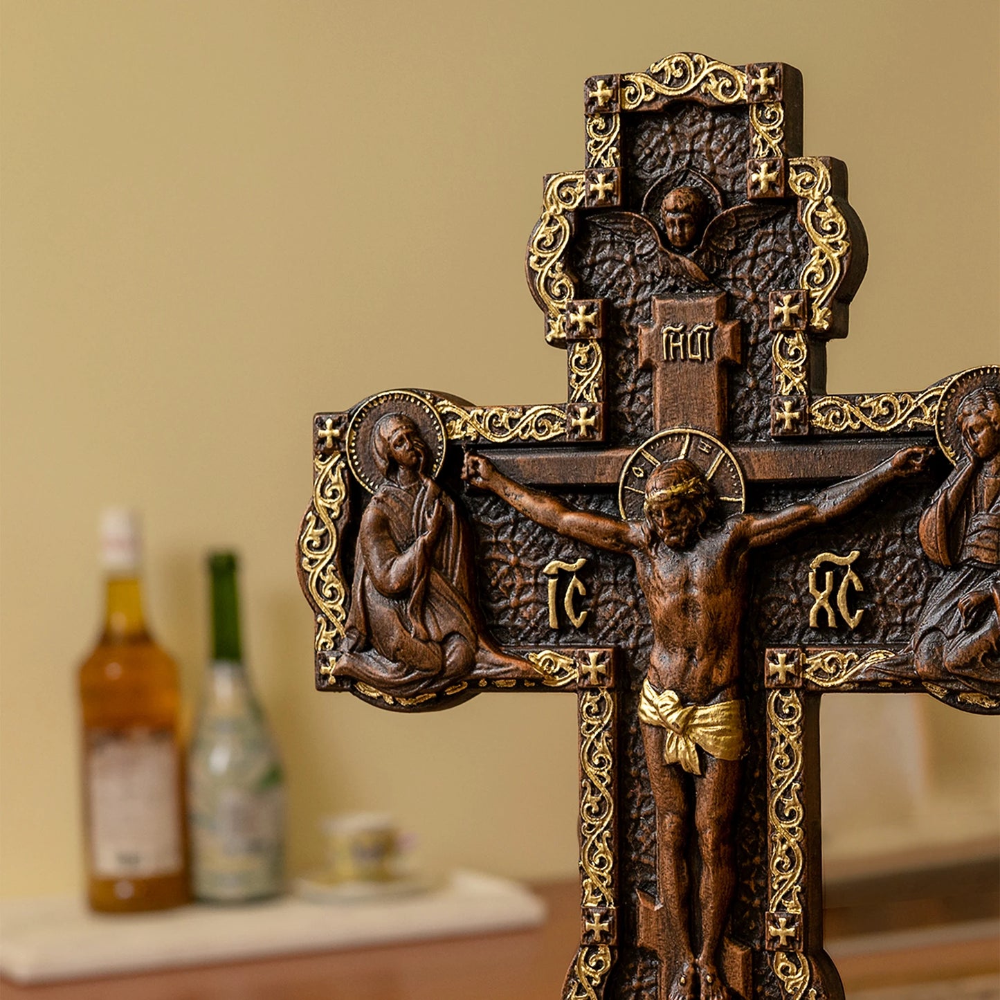 Ornate Crucifix of Eternal Grace