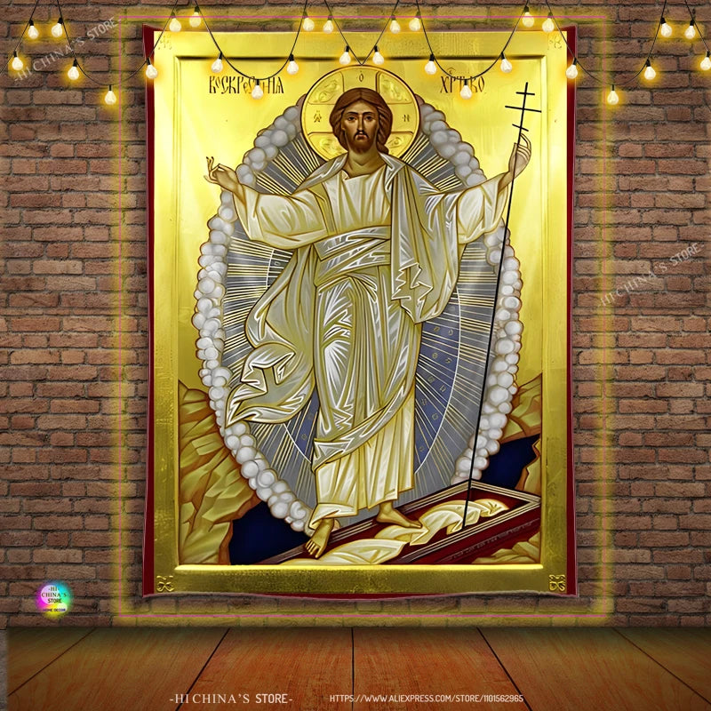 Icons of Faith: Divine Canvas Collection