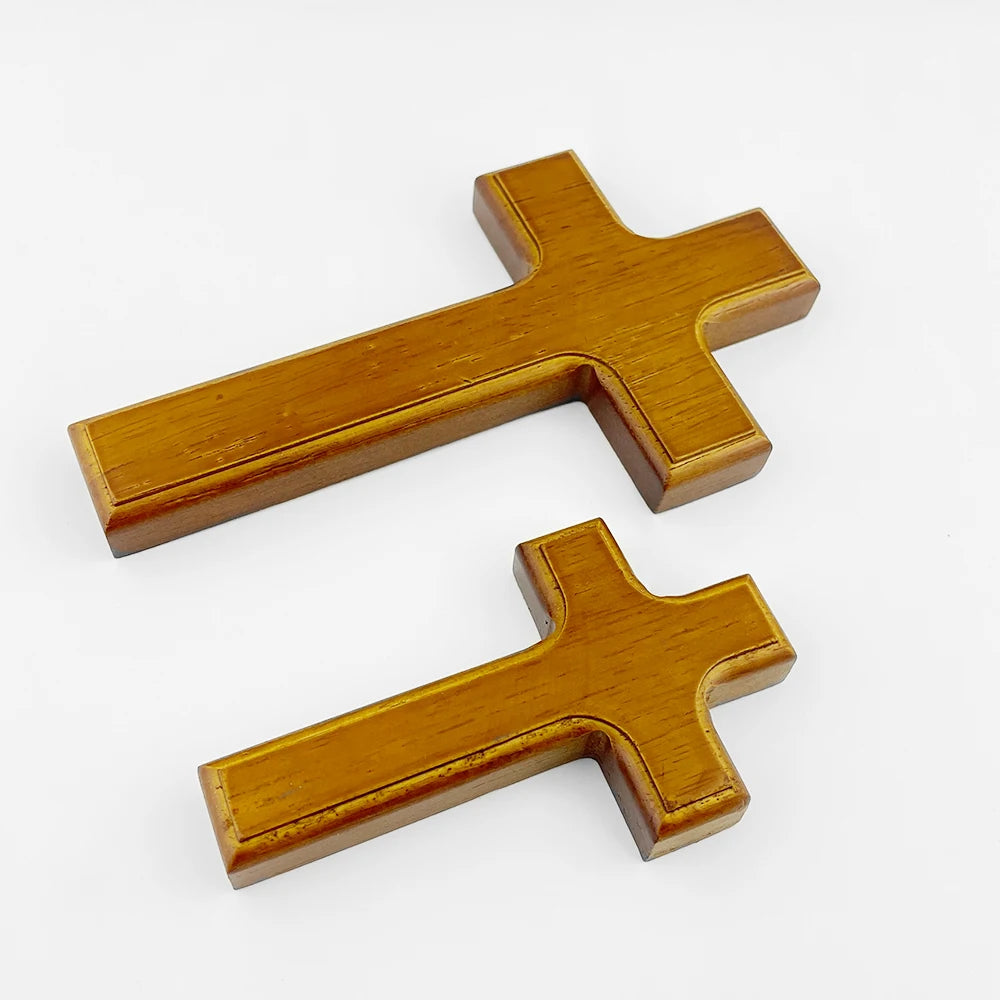 Sacred Wooden Cross of Faithful Simplicity