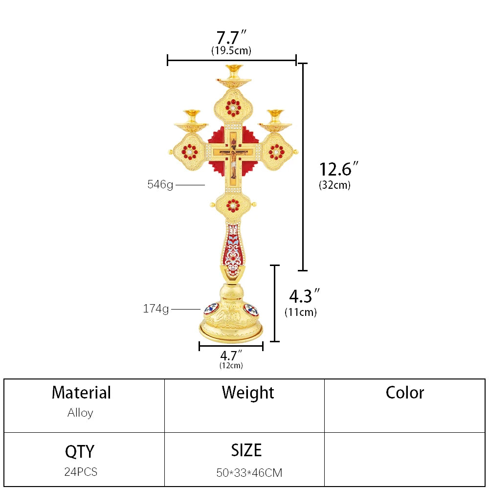 Orthodox Greek Cross Blessing Cross Articulos Religiosos Catolicos Church Decoration Cruz Pectoral