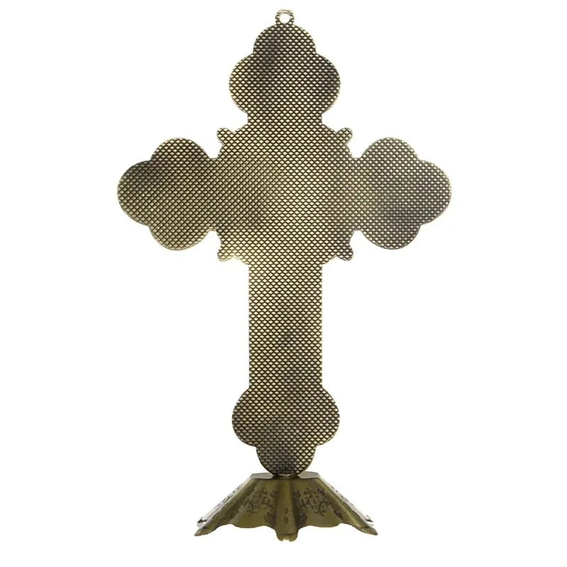 The Sacred Brass Cross of Divine Grace