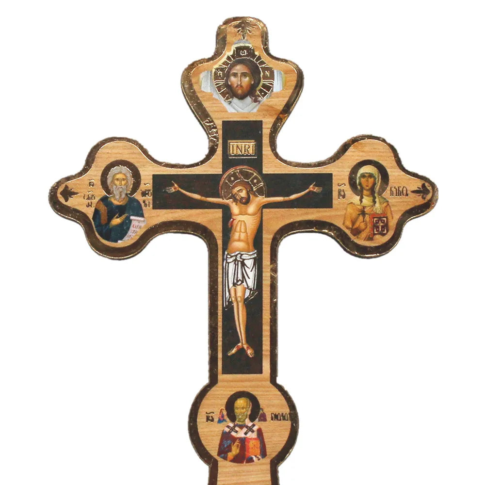 Orthodox Icon Cross of Divine Devotion