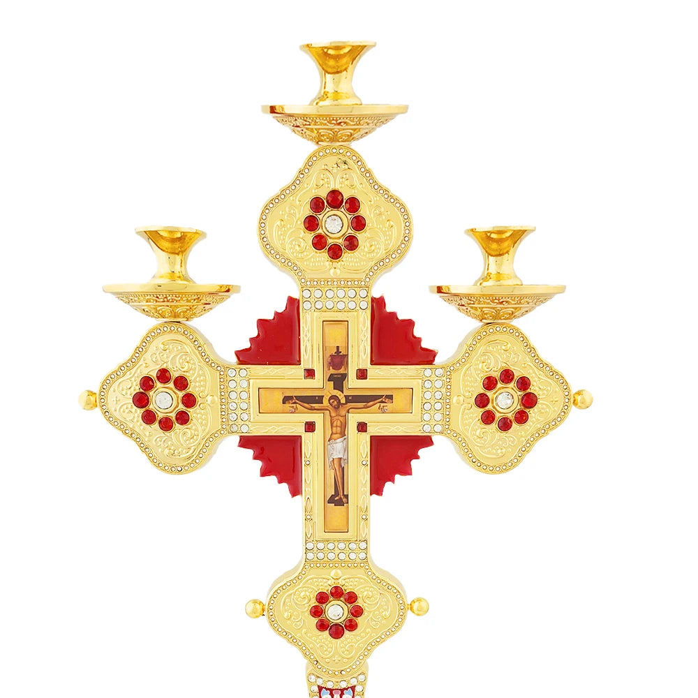 Orthodox Greek Cross Blessing Cross Articulos Religiosos Catolicos Church Decoration Cruz Pectoral