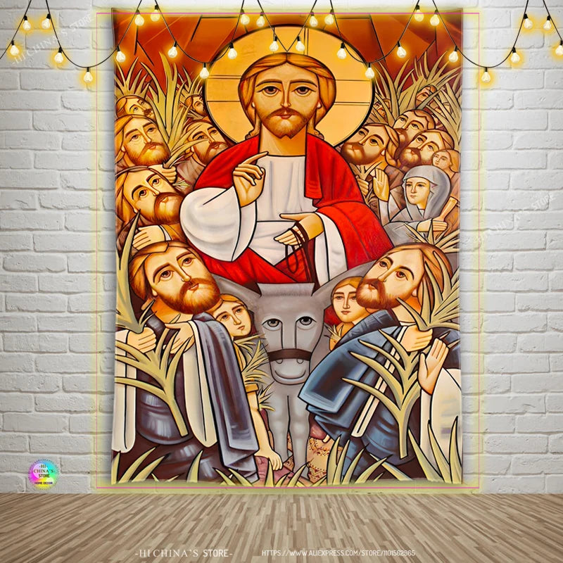 Icons of Faith: Divine Canvas Collection