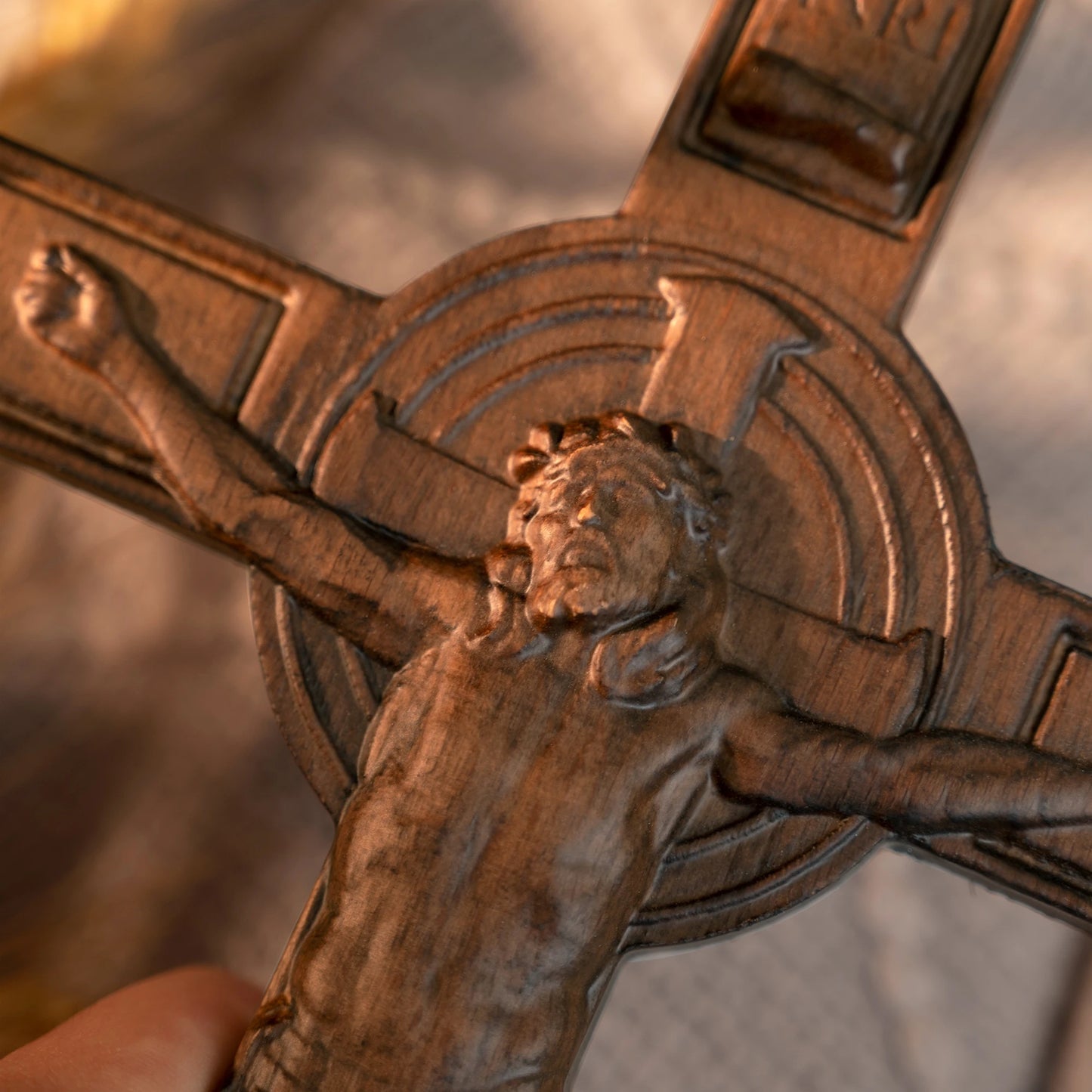 Sacred Wooden Crucifix