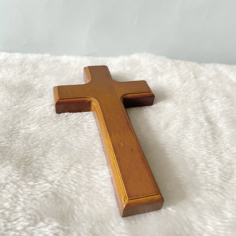 Sacred Wooden Cross of Faithful Simplicity