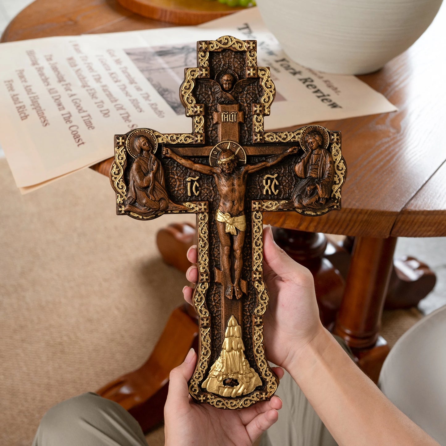 Ornate Crucifix of Eternal Grace