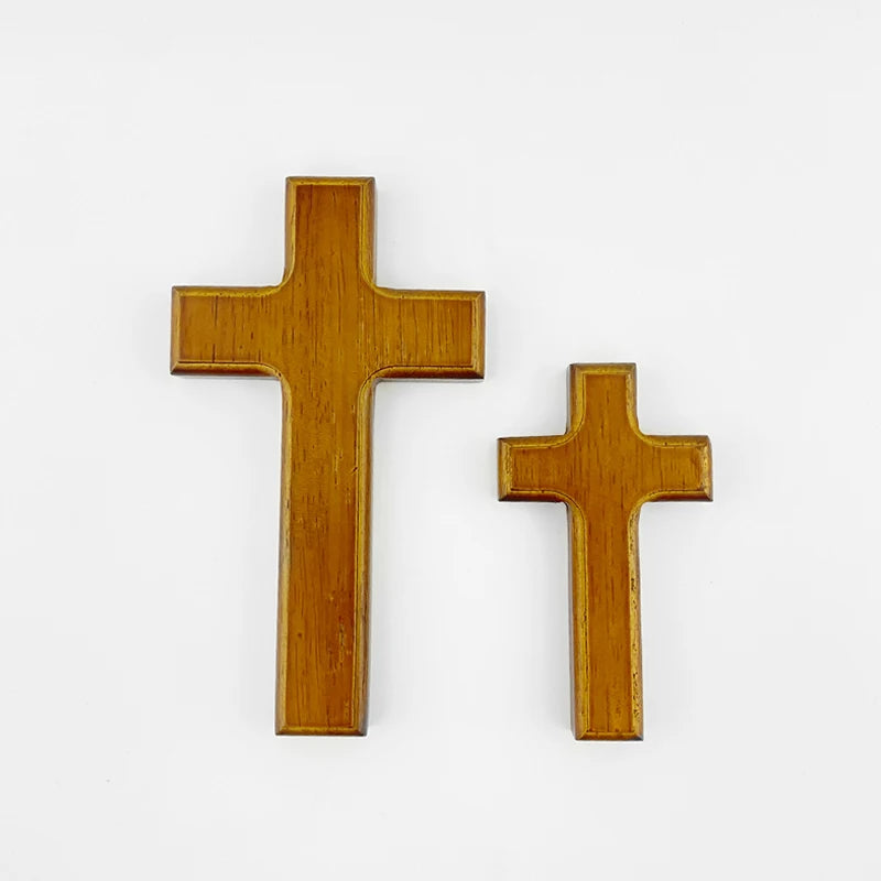 Sacred Wooden Cross of Faithful Simplicity