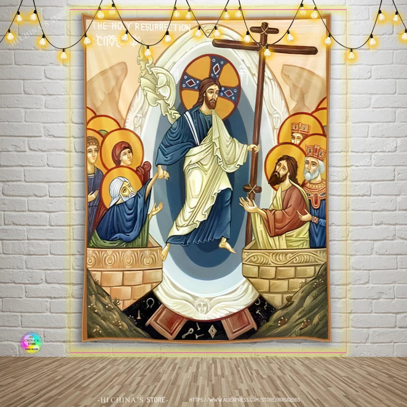 Icons of Faith: Divine Canvas Collection