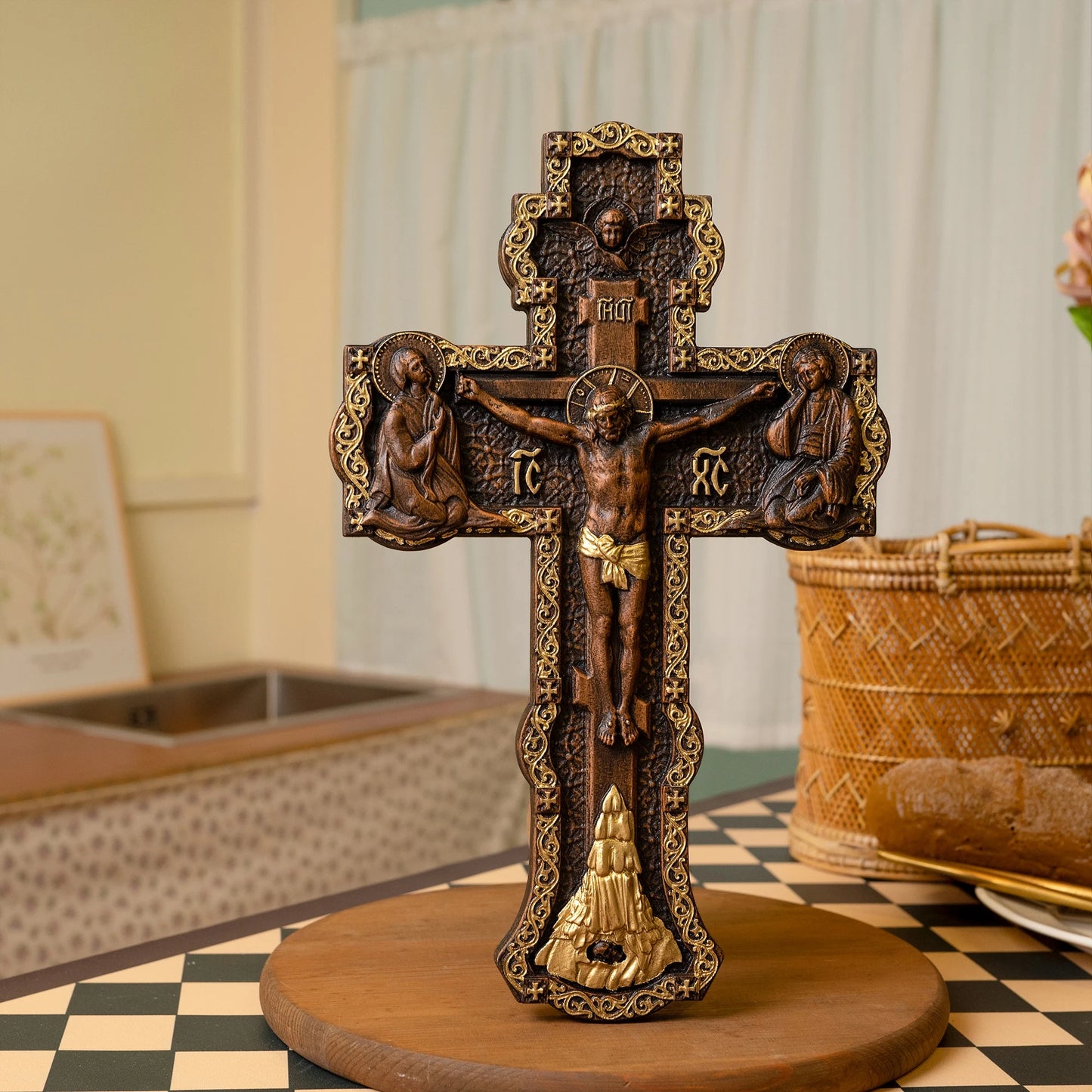 Ornate Crucifix of Eternal Grace