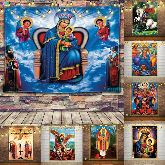 Divine Iconography Tapestry Collection