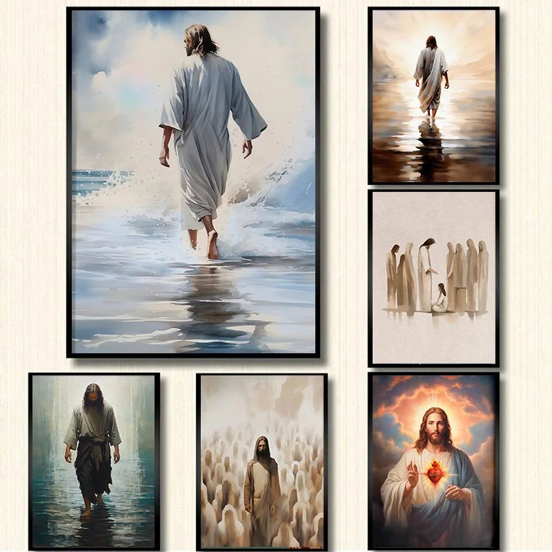 Divine Shepherd: Canvas Collection