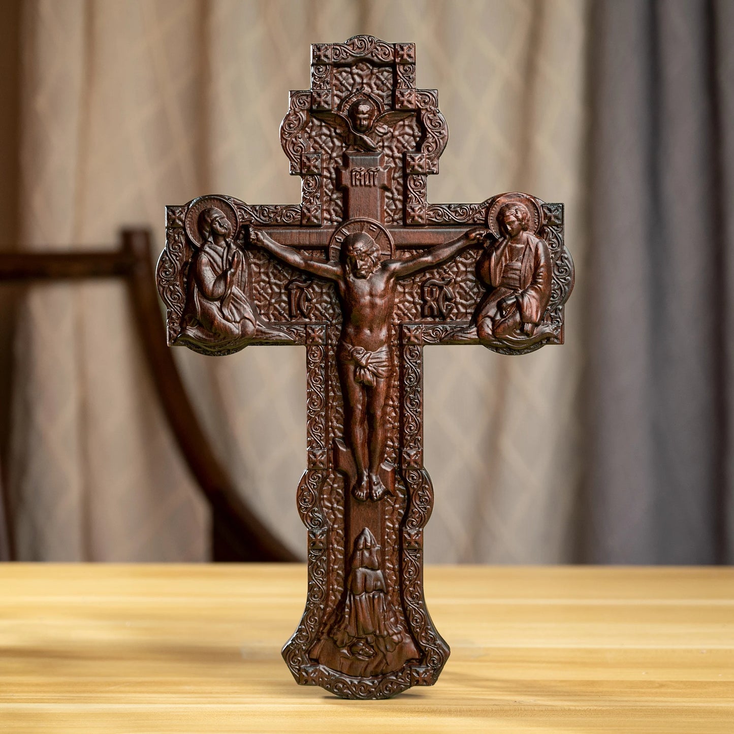 Ornate Crucifix of Eternal Grace