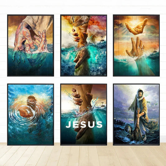 Rescue by Faith: The Hand of Jesus Collection