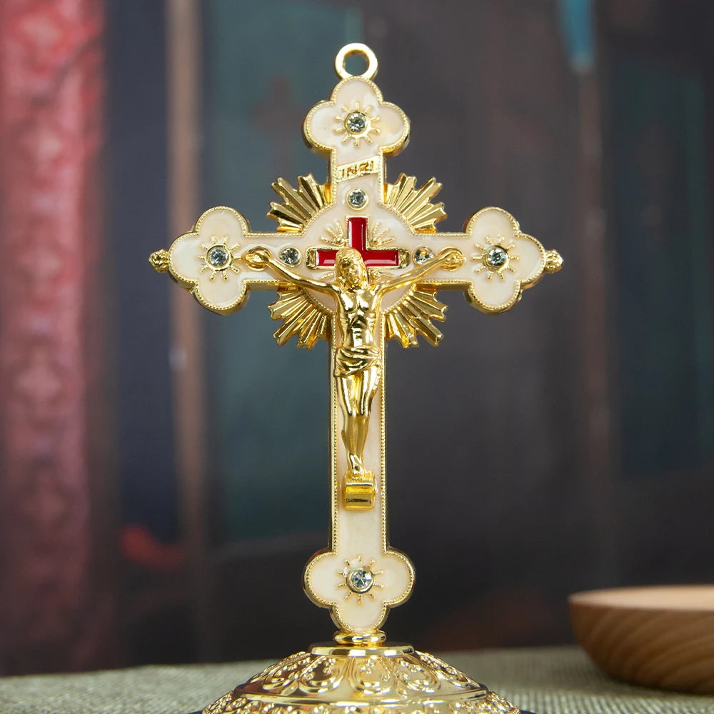 The Radiant Dawn Cross: A Sacred Beacon of Christ’s Love