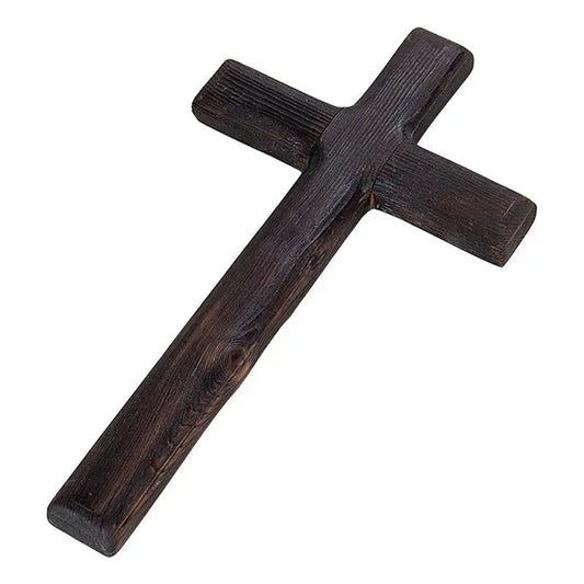 Handcrafted Wooden Cross of Simple Faith