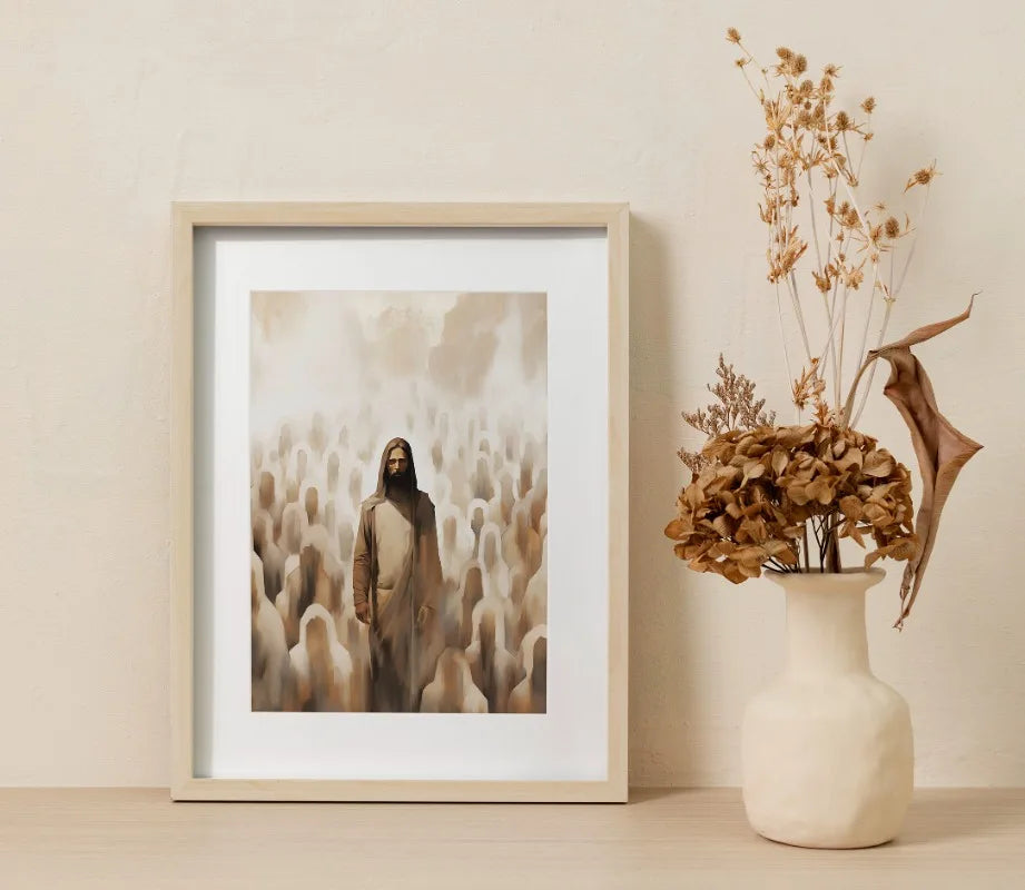 Divine Shepherd: Canvas Collection