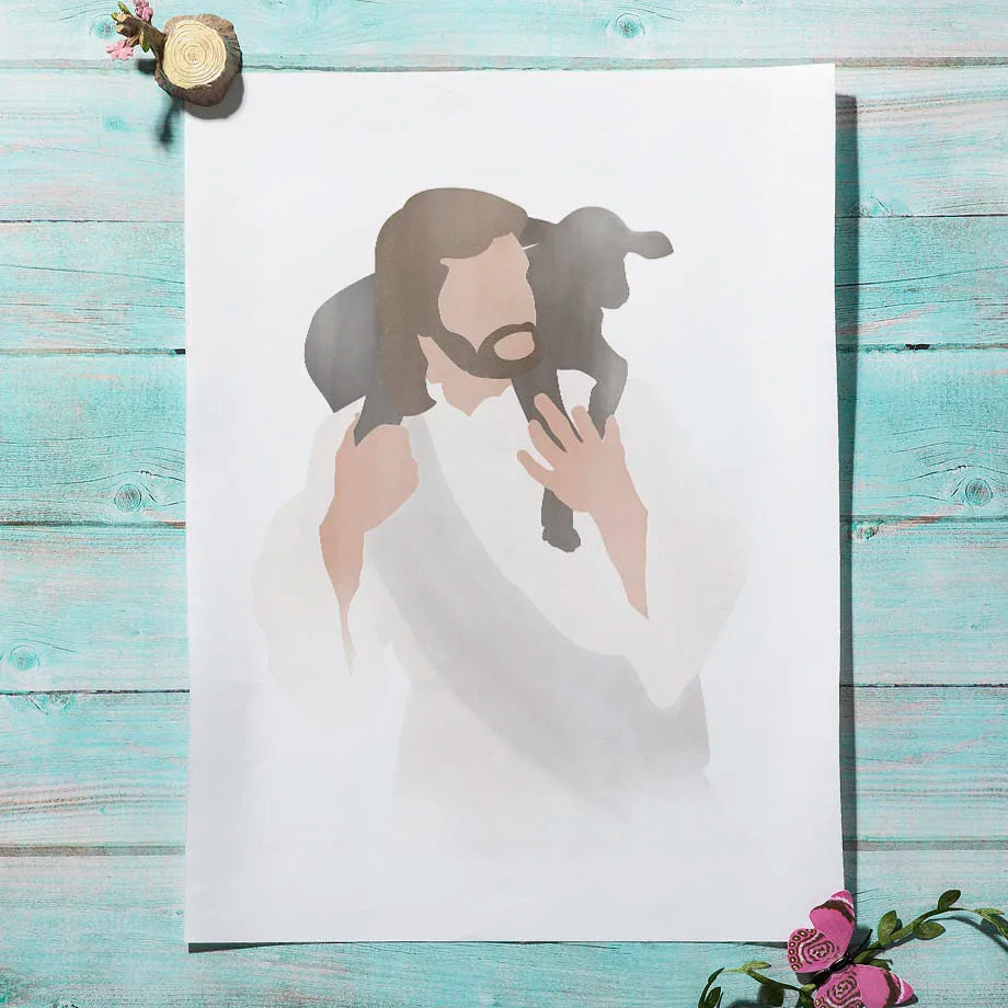 Christ's Love: The Divine Embrace Canvas Art Collection