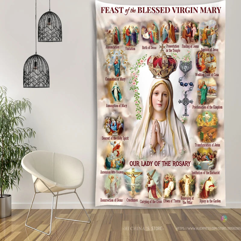 Marian Devotion: Tapestry Collection