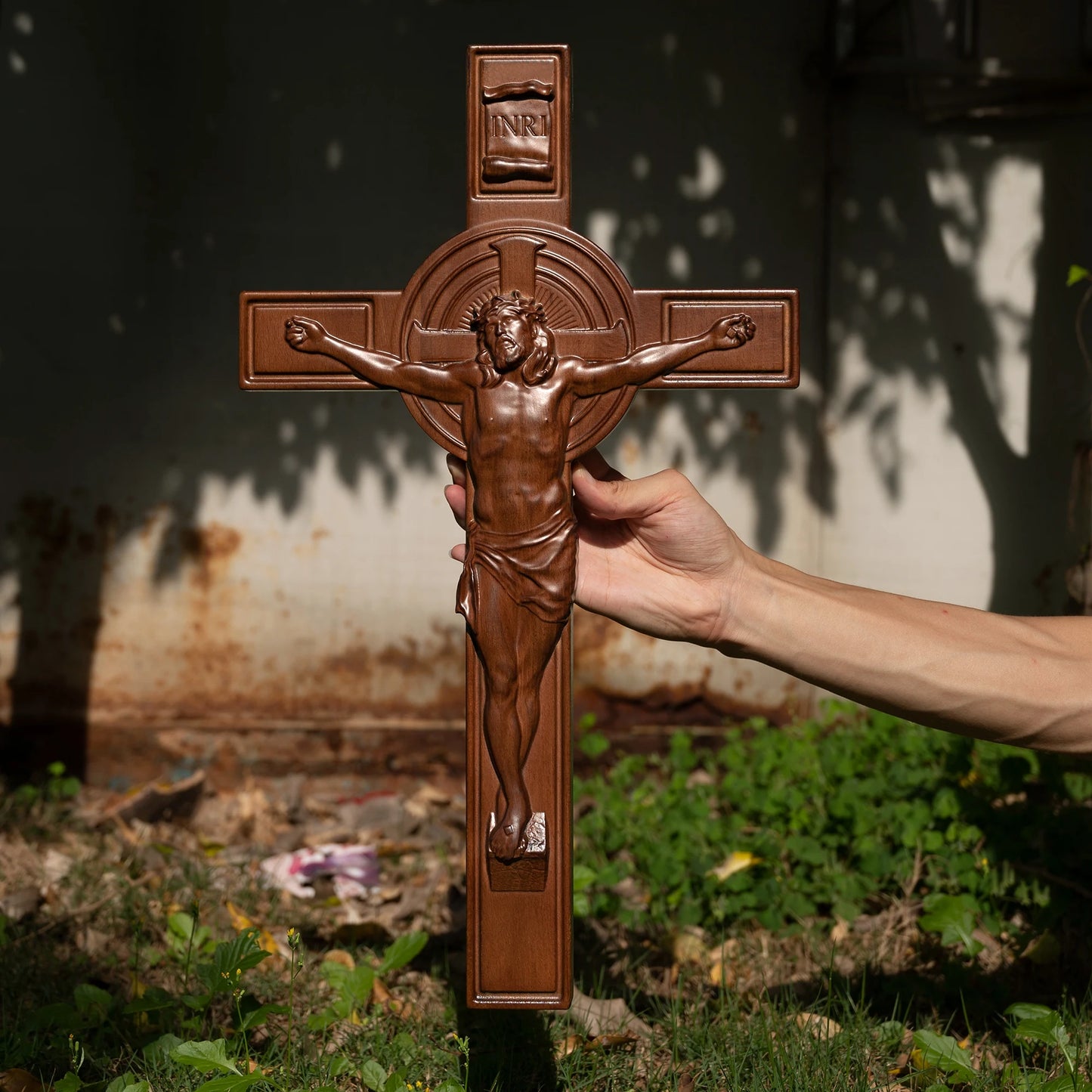 Sacred Wooden Crucifix