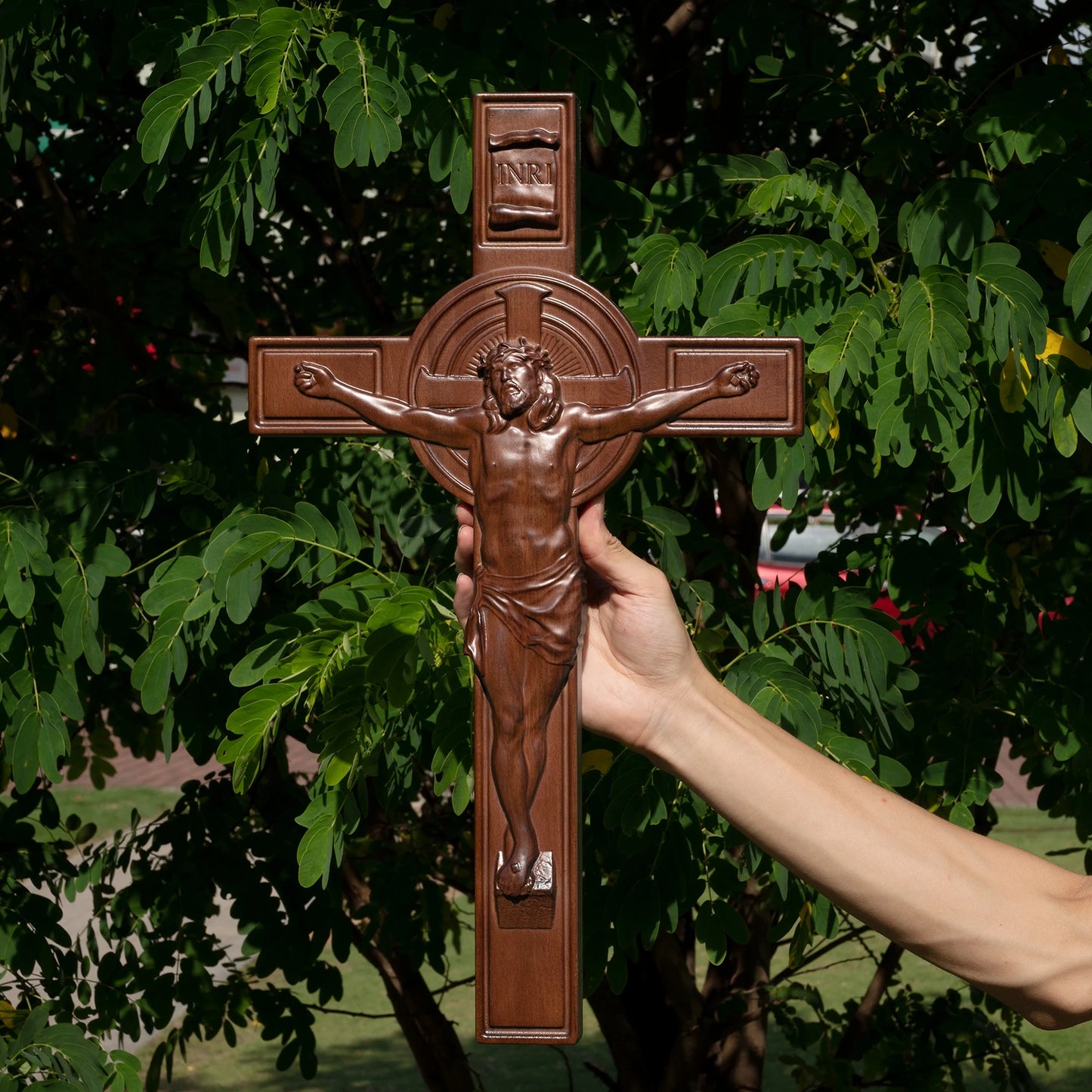 Sacred Wooden Crucifix