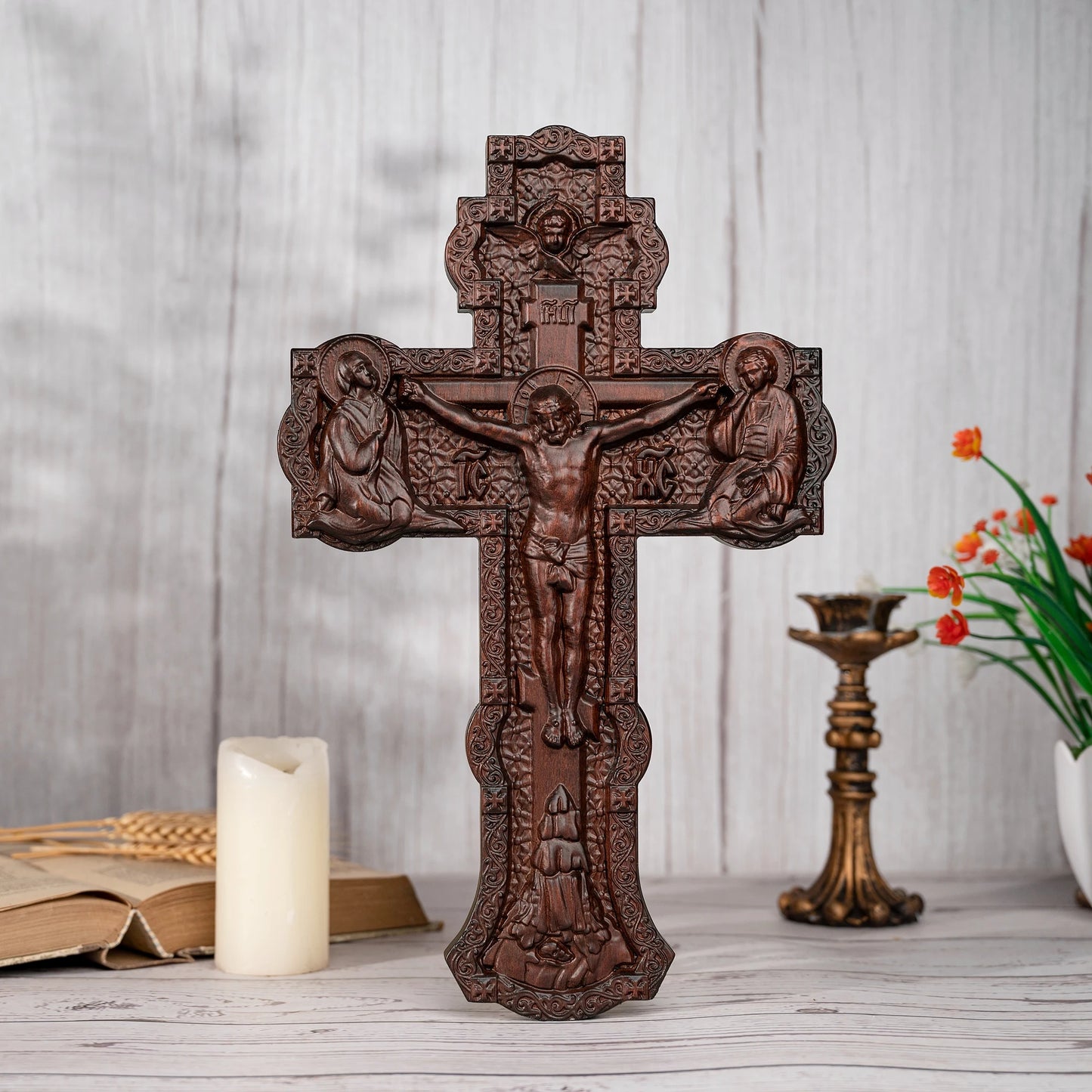 Ornate Crucifix of Eternal Grace